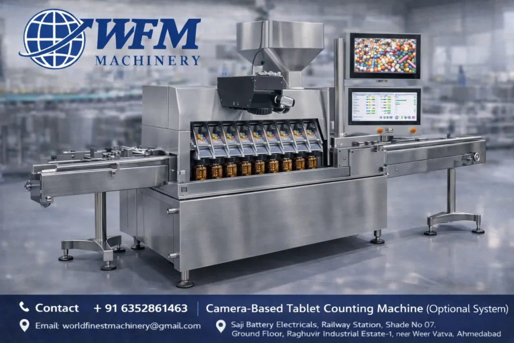 Camera Based Tablet Counting Machine